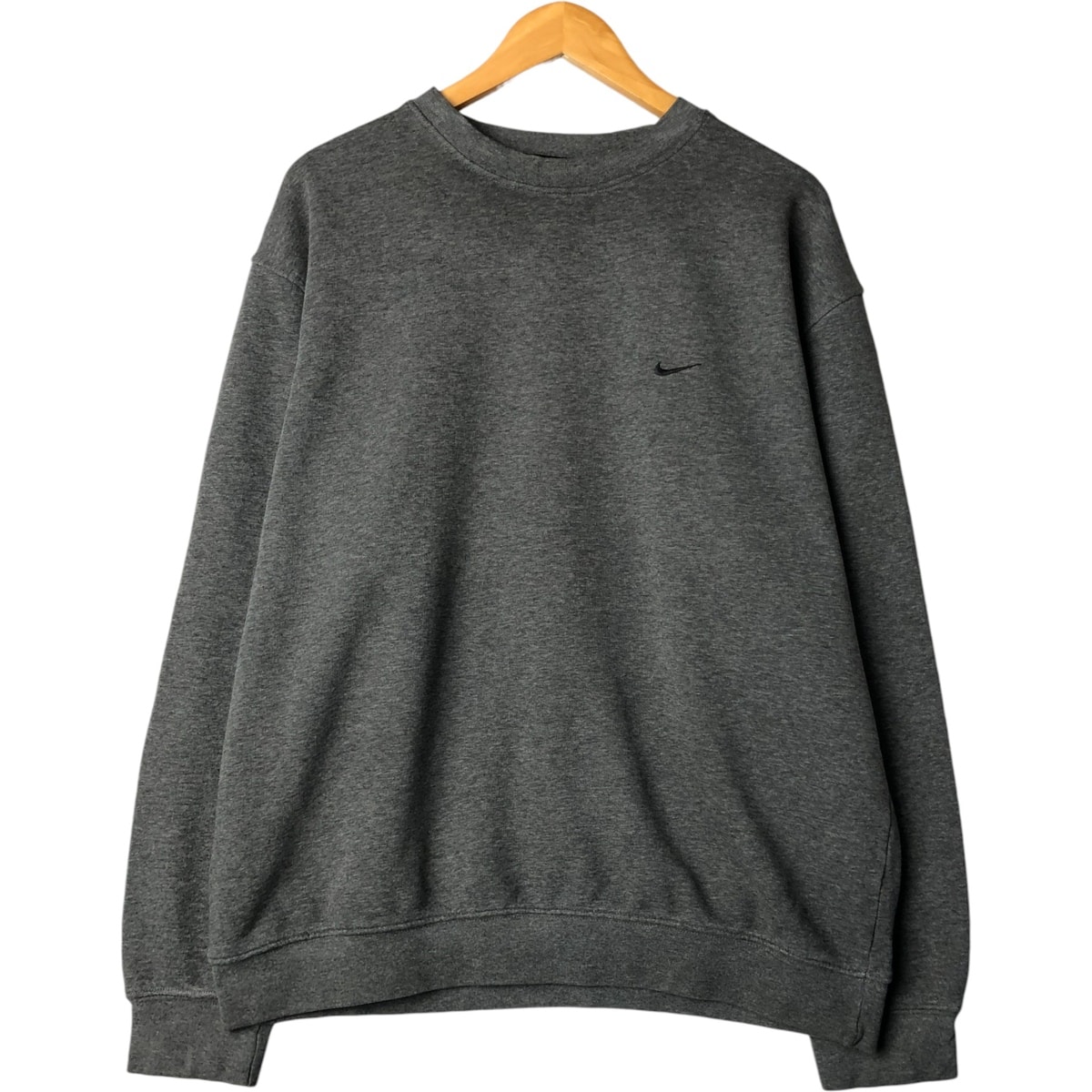 古着 00年代 ナイキ NIKE ワンポイントロゴスウェットシャツ トレーナー メンズXL相当/eaa590292