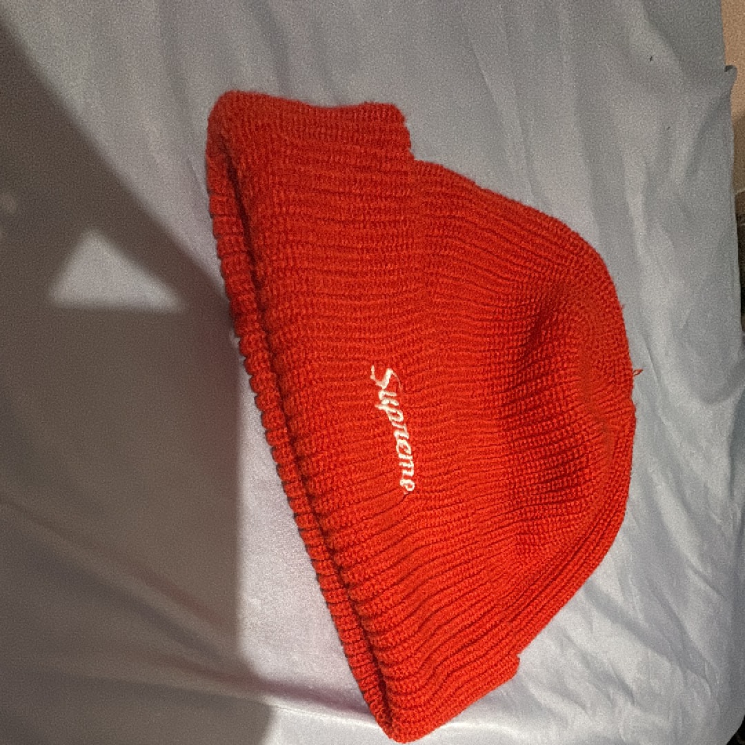 Supreme Loose Gauge Beanie "Bright Orange" (23FW)