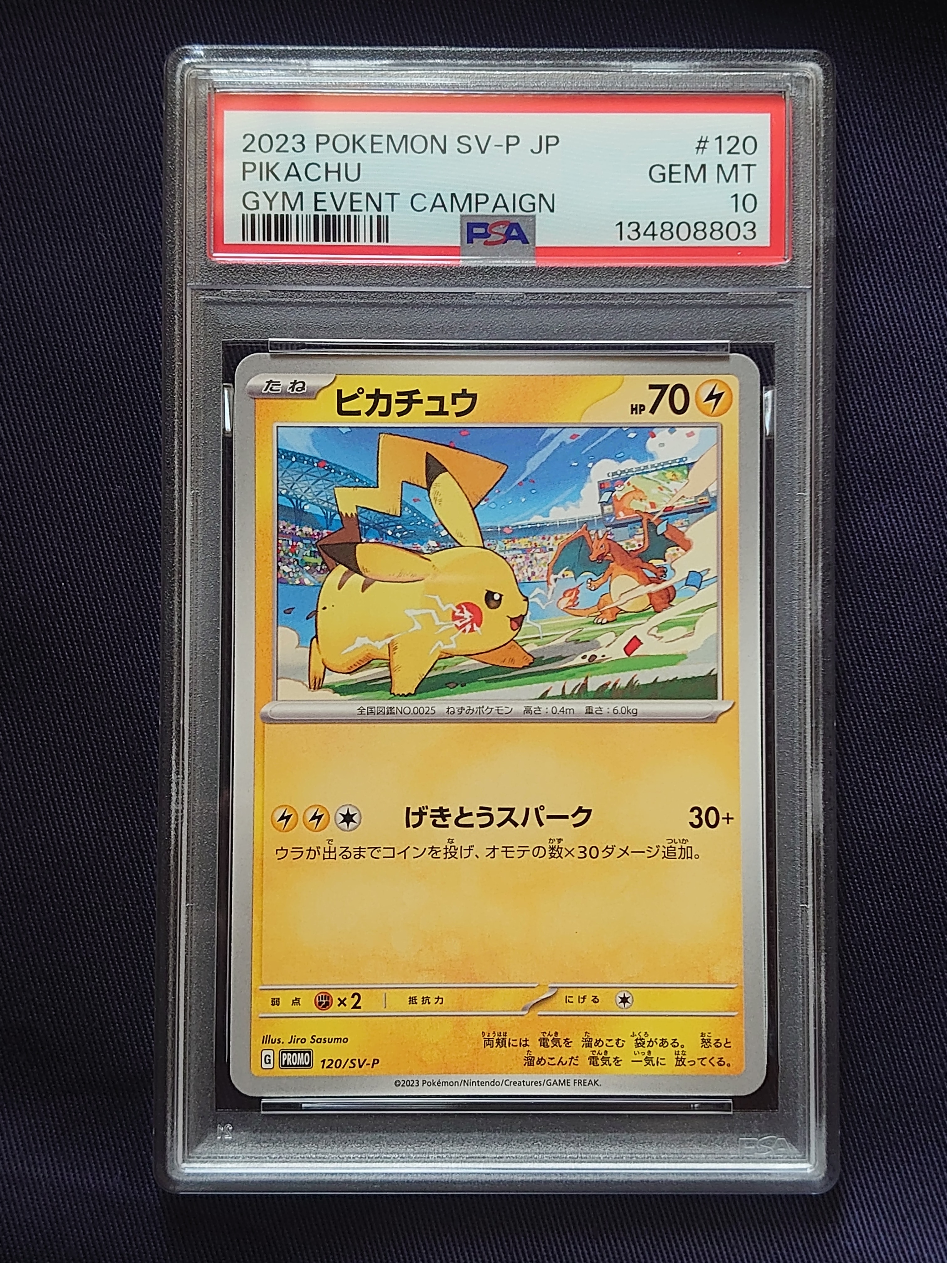 PSA10】ピカチュウ: プロモ [SV-P 120](プロモーションカード「SV-P