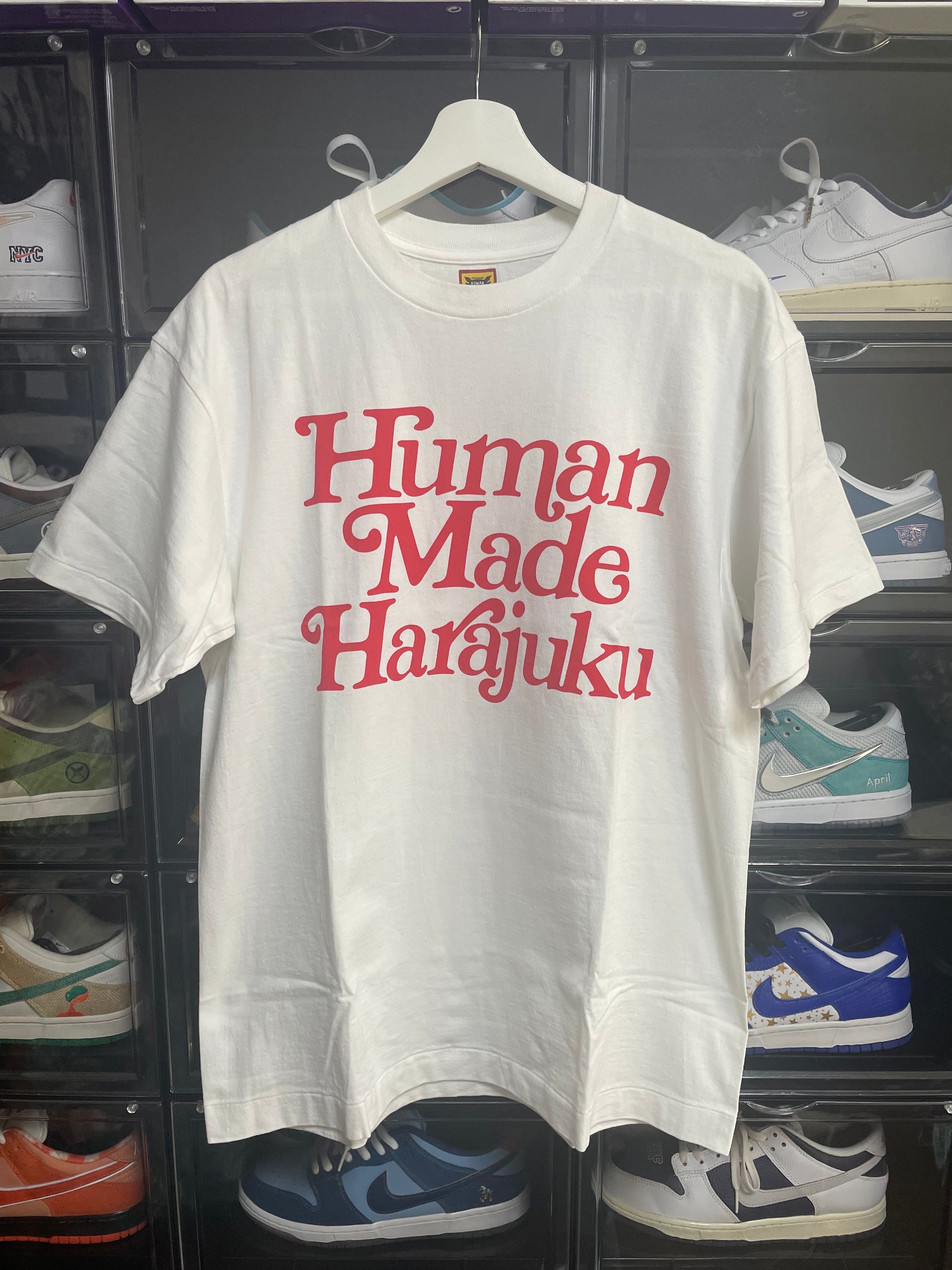 HUMAN MADE Girls Don't Cry Harajuku T-Shirt #2 "White" / VERDY