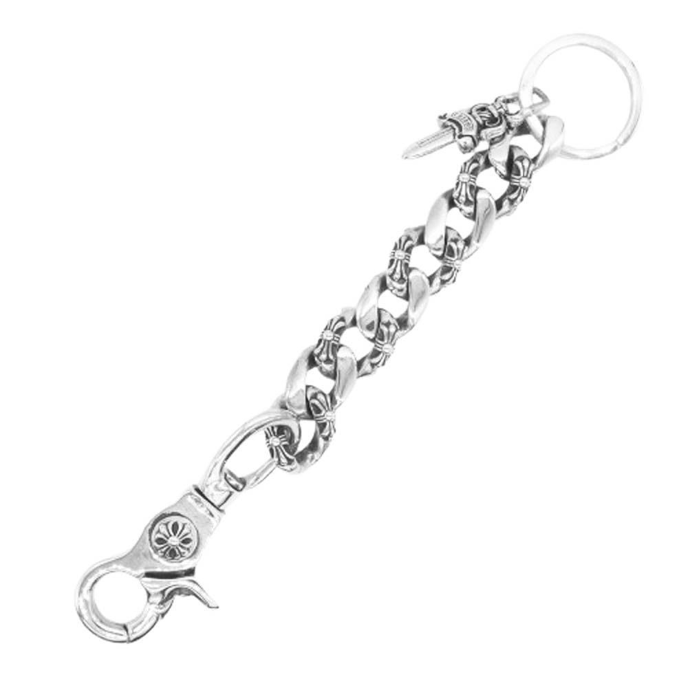 CHROME HEARTS クロムハーツ（原本無） その他アクセサリー CLP CHN FANCY-L ファンシーリンク ロング キーチェーン シルバー系【中古】