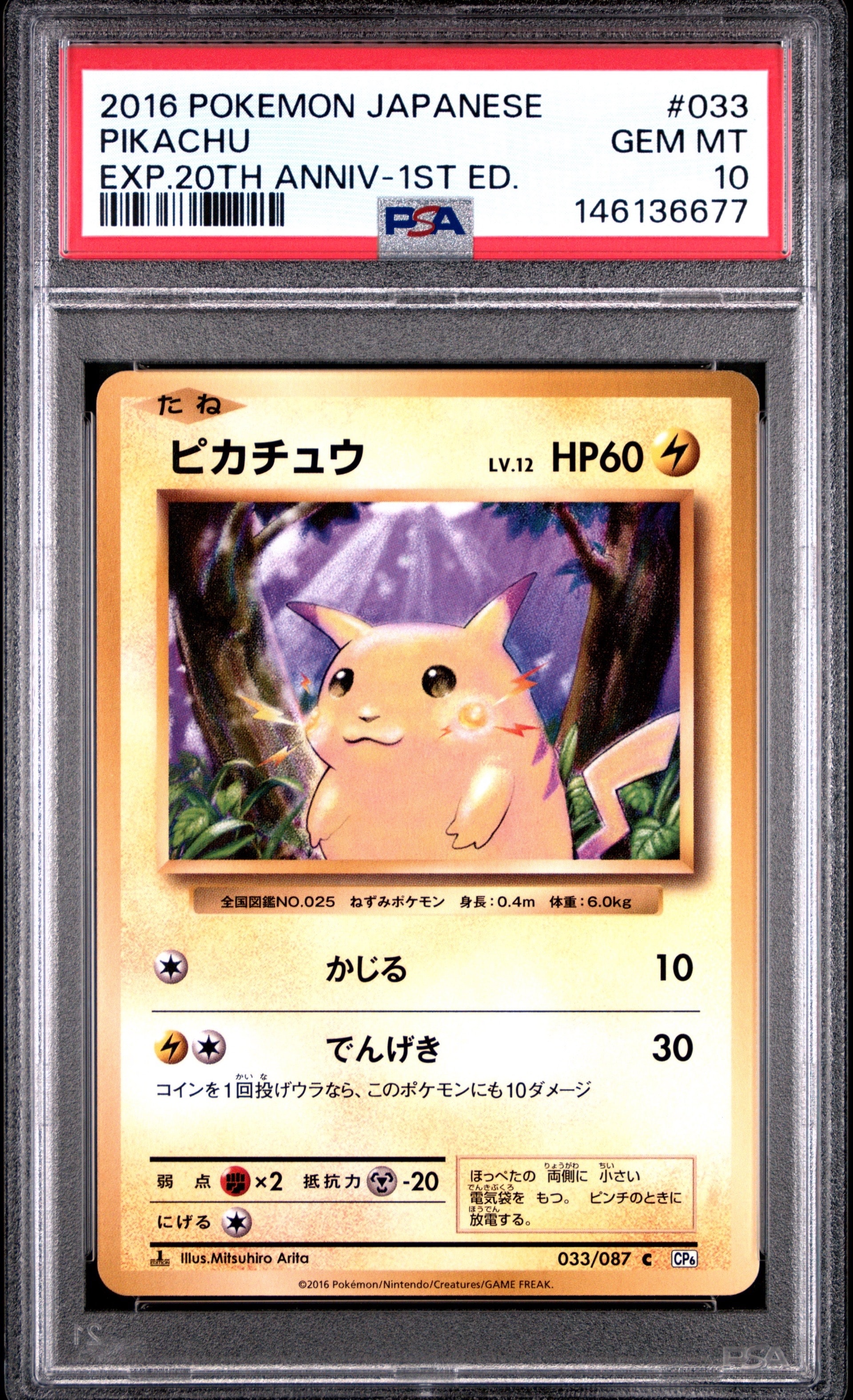 ピカチュウ C :1ED [CP6 033/087](コンセプトパック