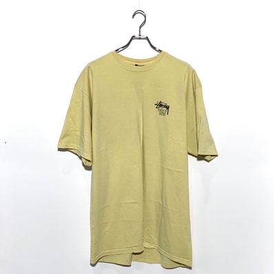 Stussy Forces of Nature Pig Dyed Tee "Yellow"