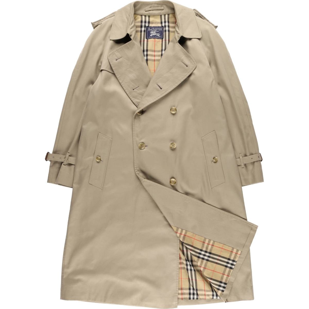 古着 バーバリー Burberry's LONDON トレンチコート 英国製 メンズXL相当/evb007338