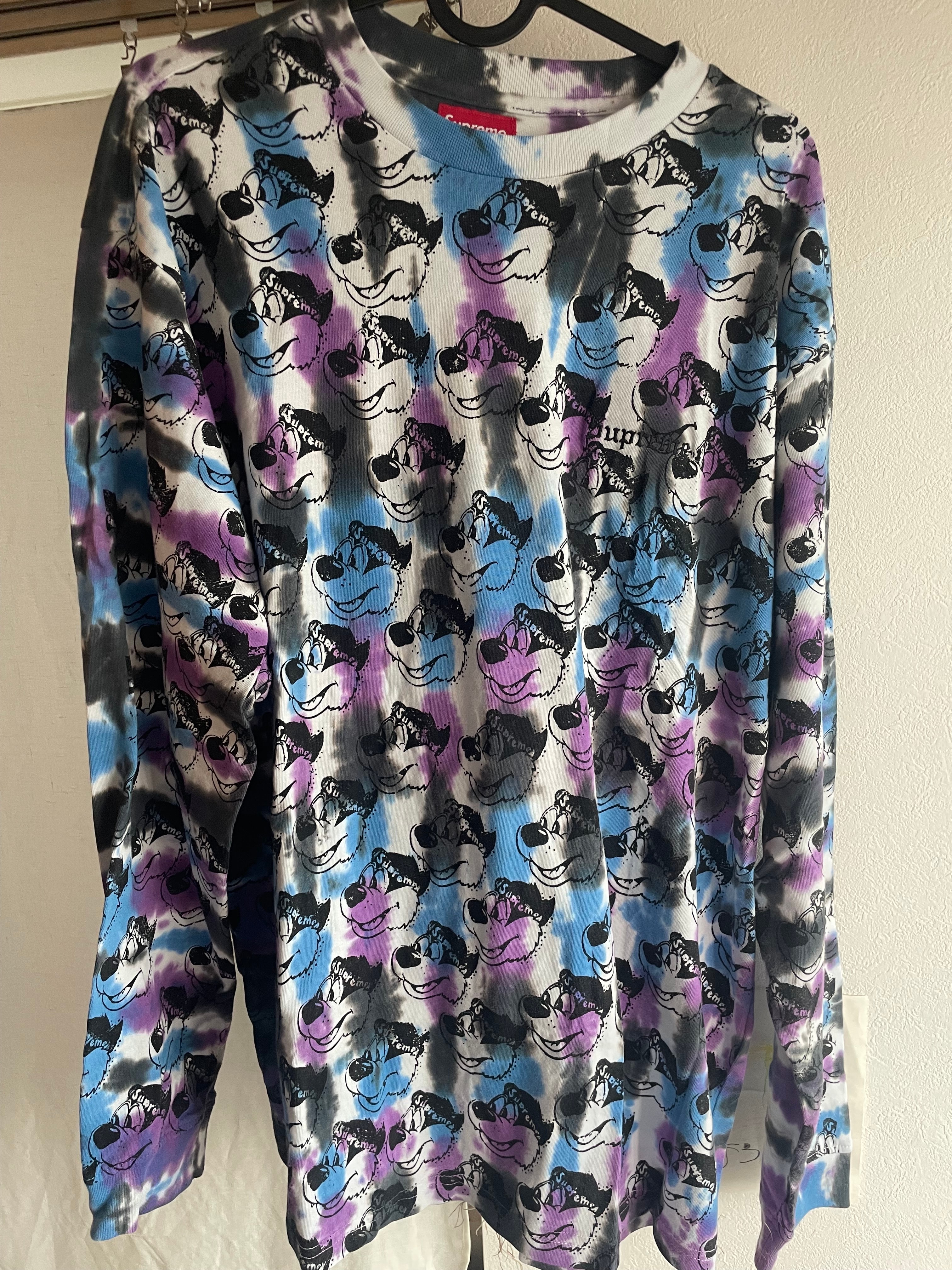 Supreme Dyed Bear L/S Top "Purple"