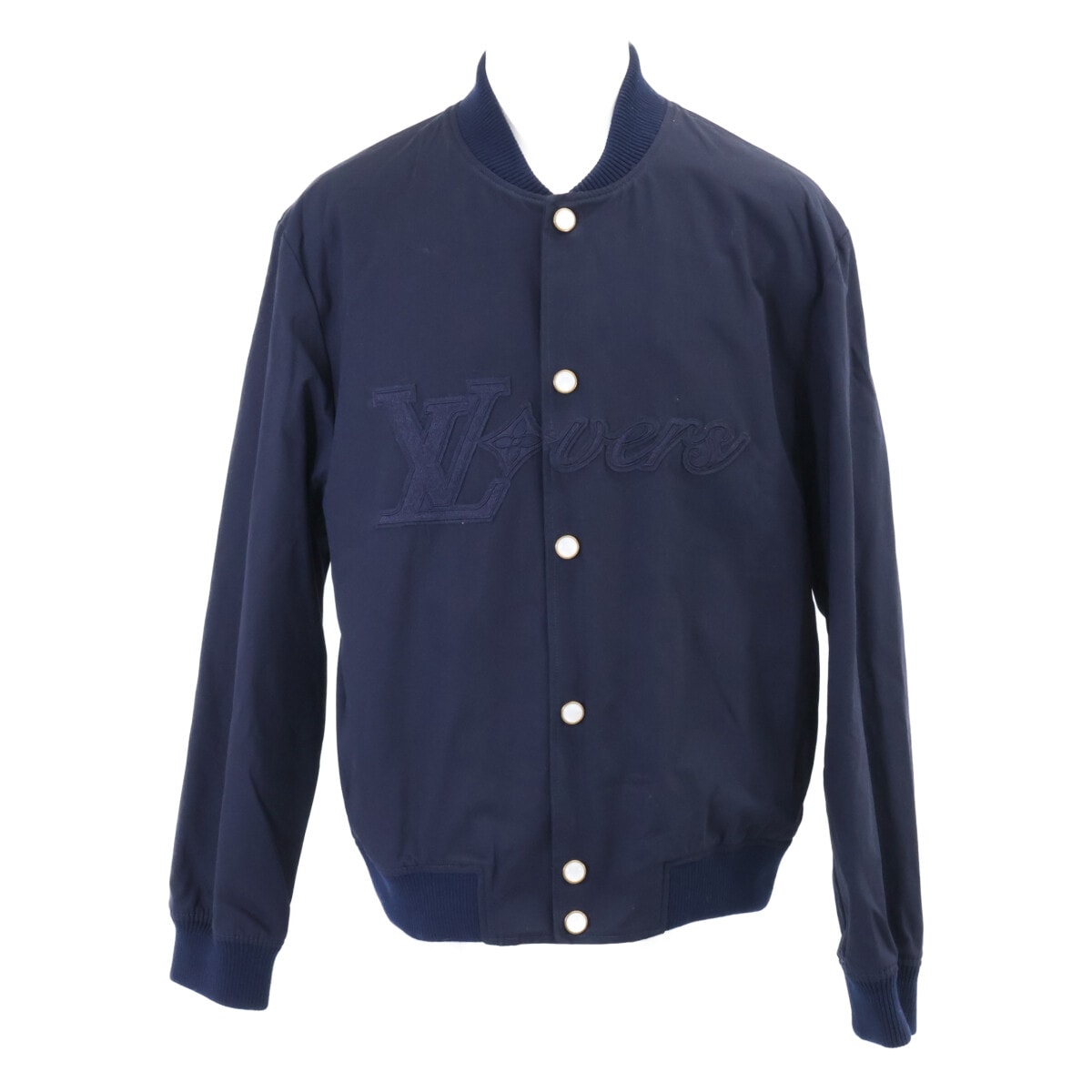 ルイヴィトン 【美品/国内正規/24AW】RM242MM JPG HRB15E エンブロイダードコットンボンバージャケット 52