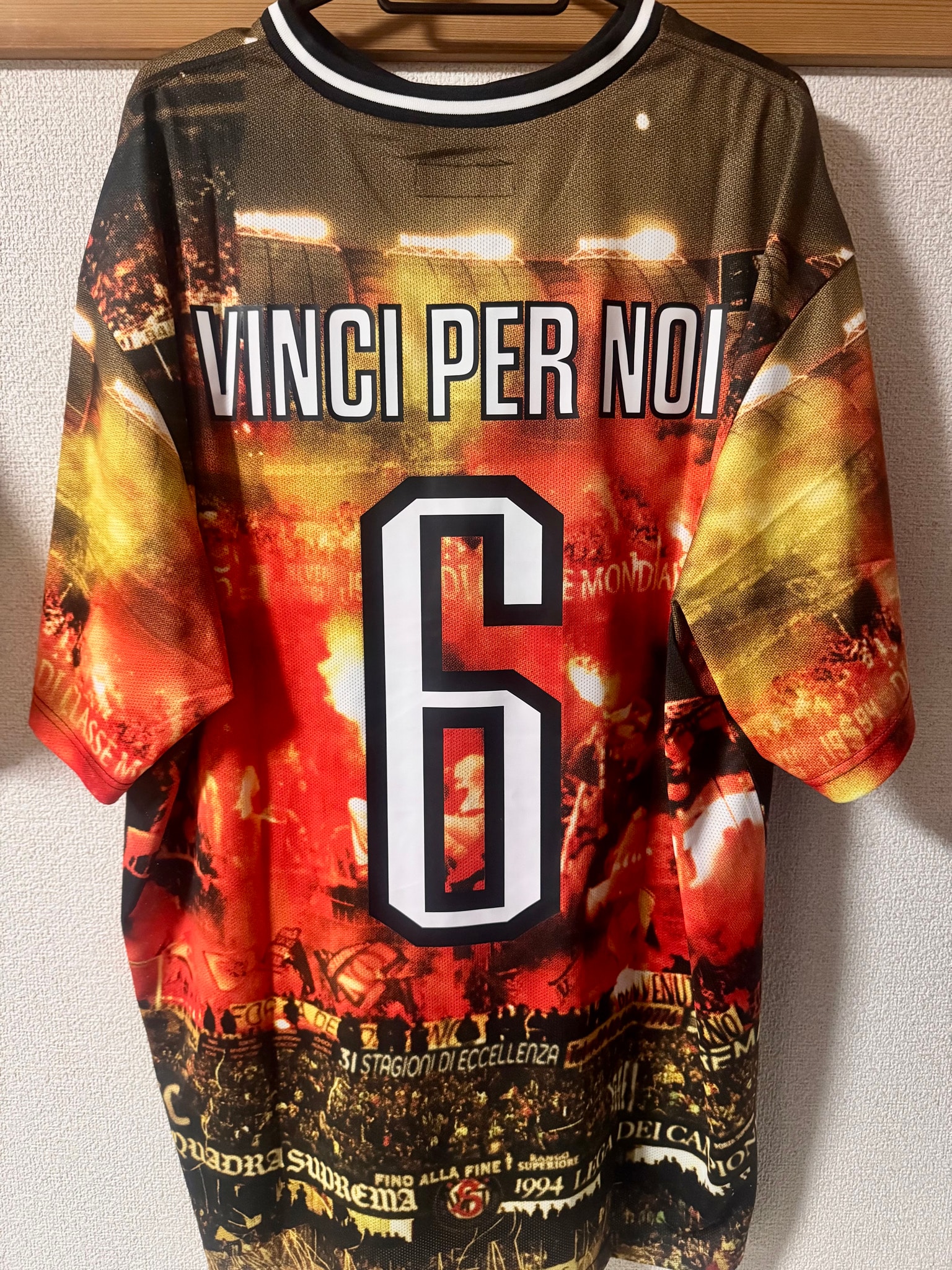 Supreme Vinci Per Noi Soccer Jersey "Multi"