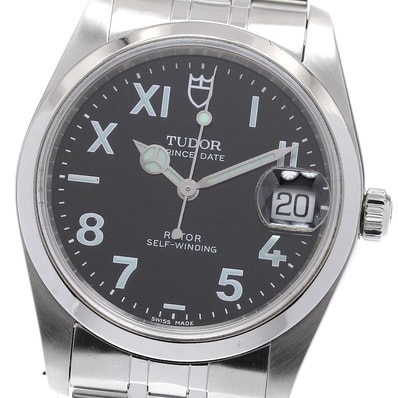 ☆良品 チュードル プリンスデイト ユニークダイアル メンズ 【中古】