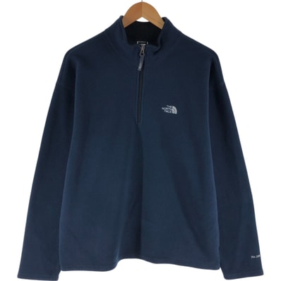 古着 90~00年代 ザノースフェイス THE NORTH FACE ハーフジップ フリースプルオーバー メンズL相当/eaa449571