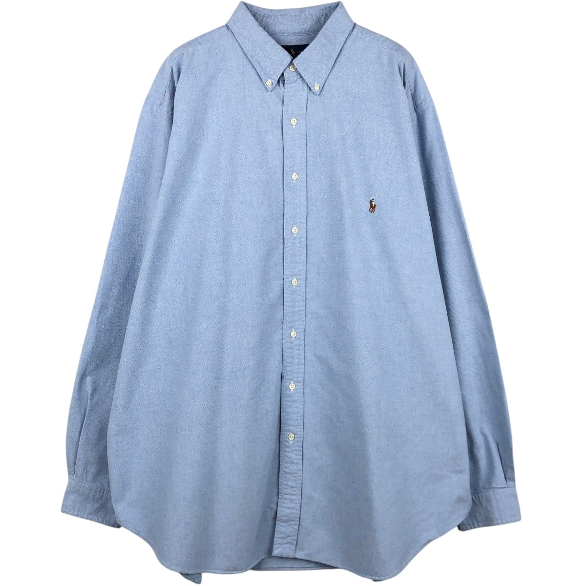 古着 ラルフローレン Ralph Lauren CLASSIC FIT 長袖 ボタンダウンシャツ メンズXXL相当/eaa676416