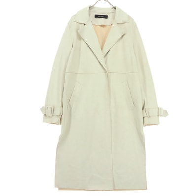 ZARA BASIC ザラベーシック 長袖 ロングコート S ホワイト