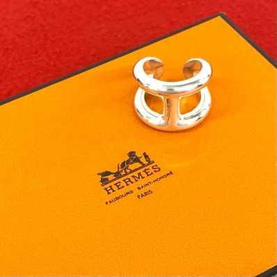 HERMES エルメス オスモズ GM リング シルバー925 リング・指輪 11号 シルバー
22869