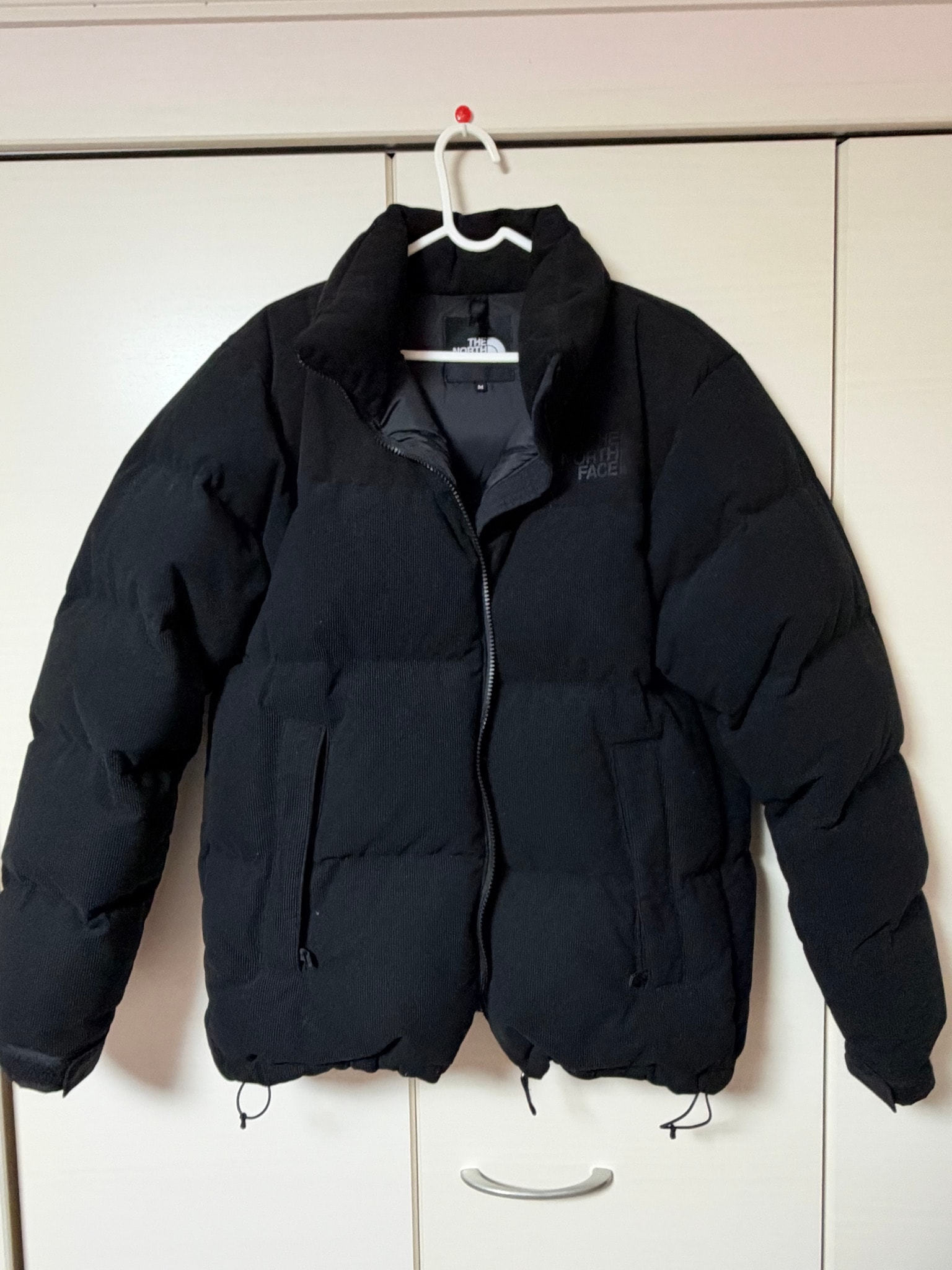 The North Face Corduroy Nuptse Jacket "Black" ND92231R