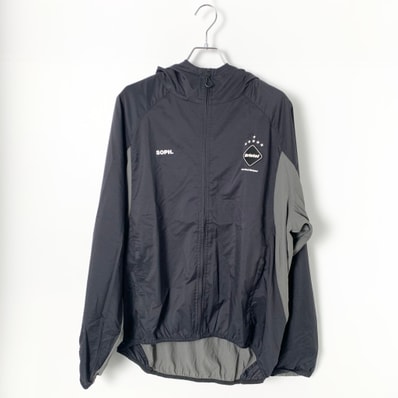 F.C.Real Bristol Ultra Light Weight Training Jacket "Black"