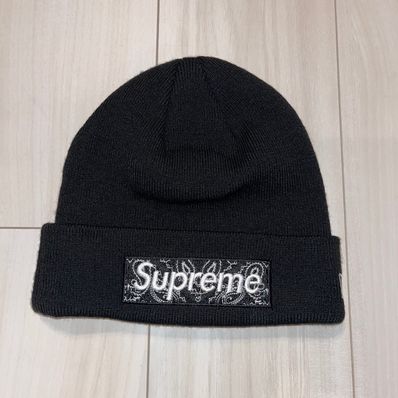 Supreme New Era® Box Logo Beanie "Black"