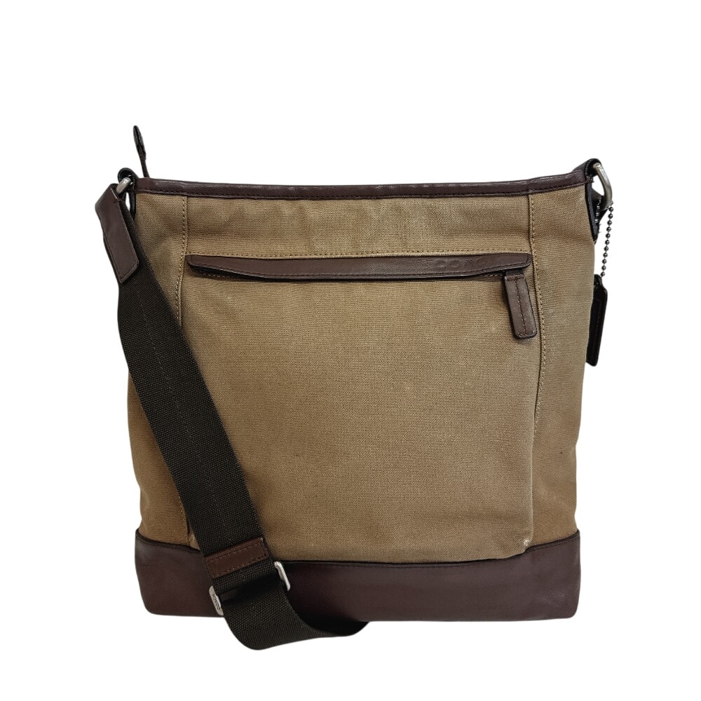 コーチ COACH ショルダーバッグ F70820 カーキグリーン
