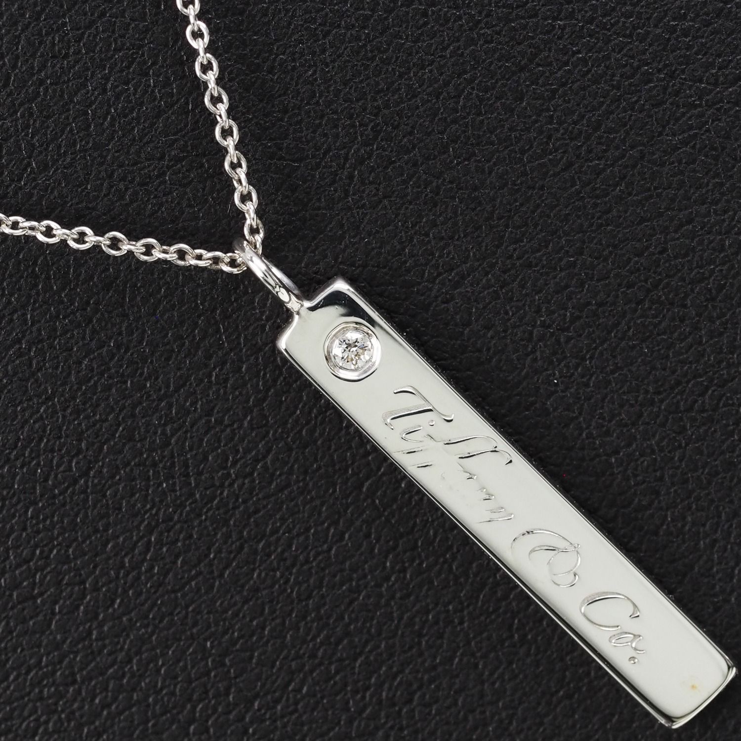 ティファニー ノーツ バー 1P レディースネックレス