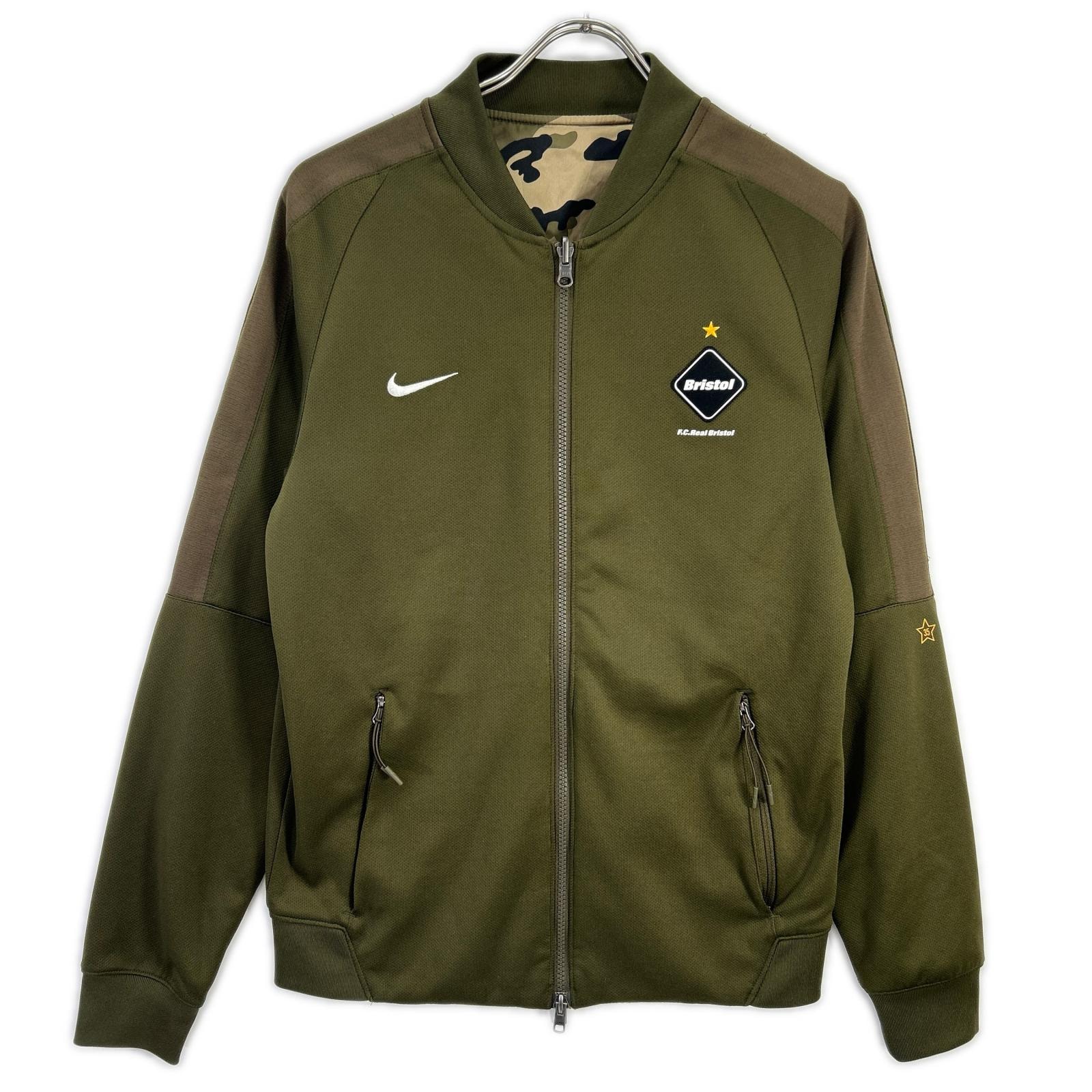 エフシーリアルブリストル 823118-390 DRI-FIT REVERSIBLE KNIT WARM UP JACKET S