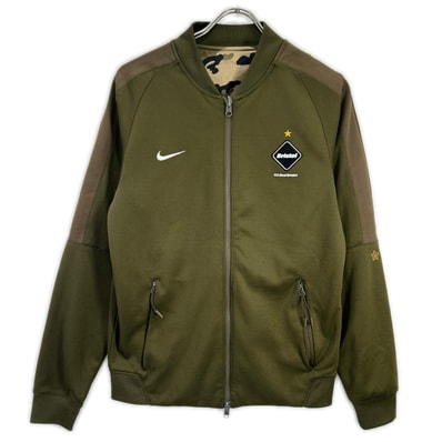 エフシーリアルブリストル 823118-390 DRI-FIT REVERSIBLE KNIT WARM UP JACKET S