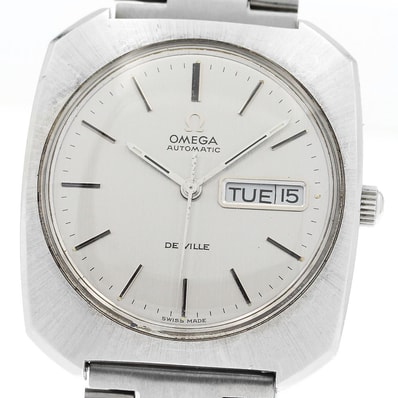 オメガ OMEGA デビル デイデイト 自動巻き メンズ _912173
