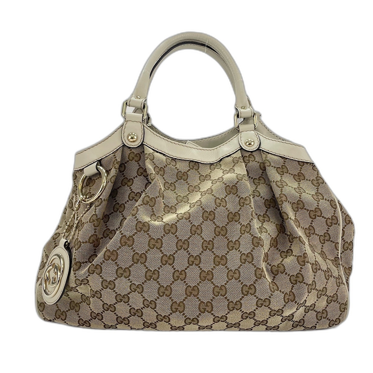 グッチ GUCCI スーキー ハンドバッグ キャンバス【中古】