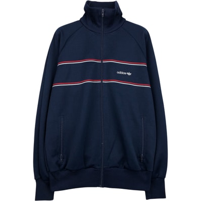 古着 70~80年代 アディダス トレフォイルロゴ ジャージ トラックジャケット メンズM相当 ヴィンテージ/eaa634545