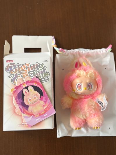 POP MART THE MONSTERS (LABUBU) Big into Energy Series Plush Pendant LOYALTY