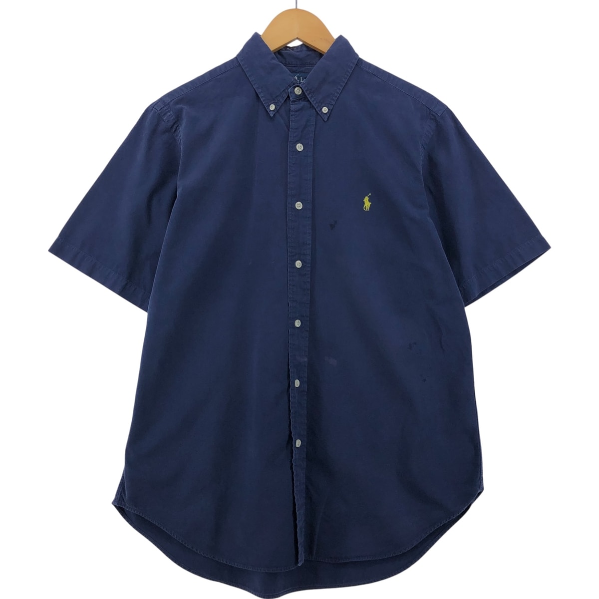 古着 ラルフローレン Ralph Lauren 半袖 ボタンダウンシャツ メンズM相当/eaa546740