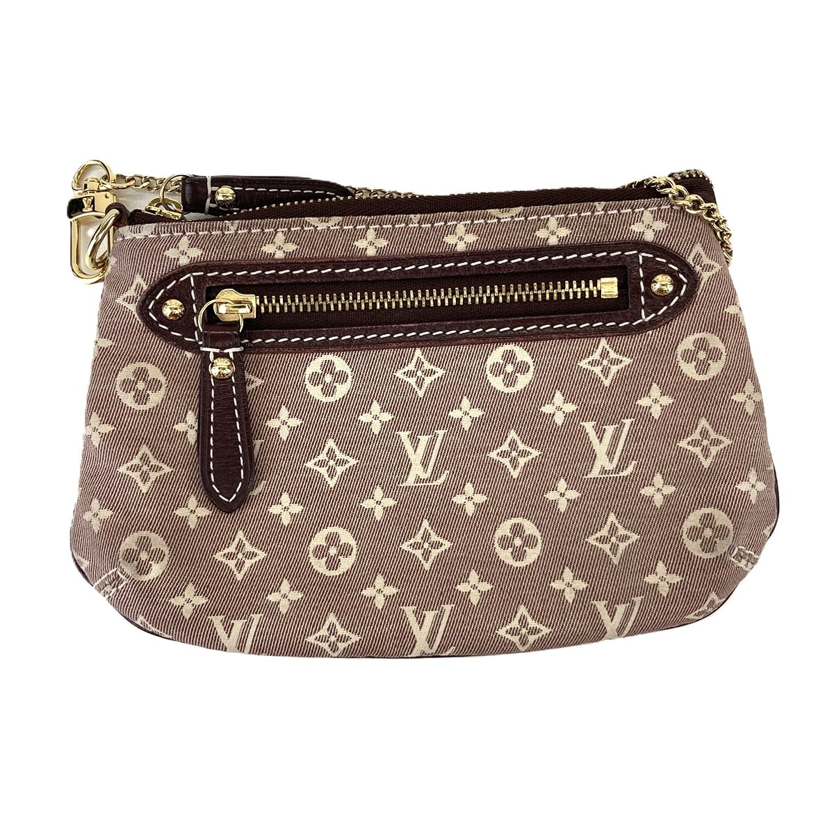 LOUIS VUITTON ルイ・ヴィトン ポシェット アクセソワール クセサリーポーチ ハンドバッグ M62999 モノグラムイディール セピア  レディース【中古】