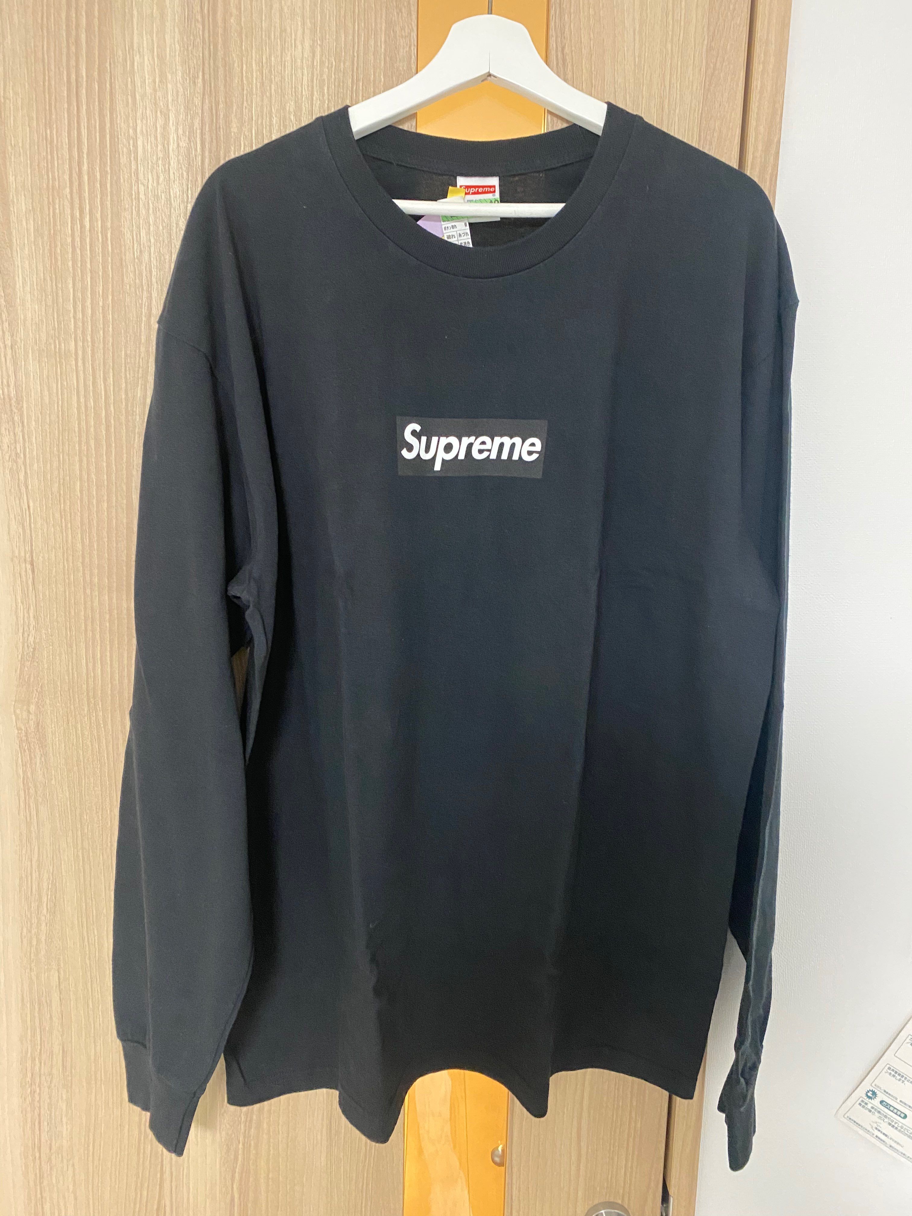 Supreme Box Logo L/S Tee "Black"
