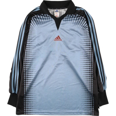 古着 アディダス adidas 襟付き サッカーユニフォーム ゲームシャツ メンズM相当/eaa554018