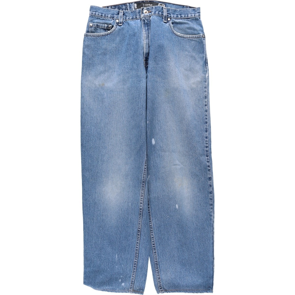 古着 90年代 リーバイス Levi's SILVER TAB シルバータブ LOOSE ルーズ テーパードデニムパンツ USA製 メンズw34相当 ヴィンテージ/eaa632319