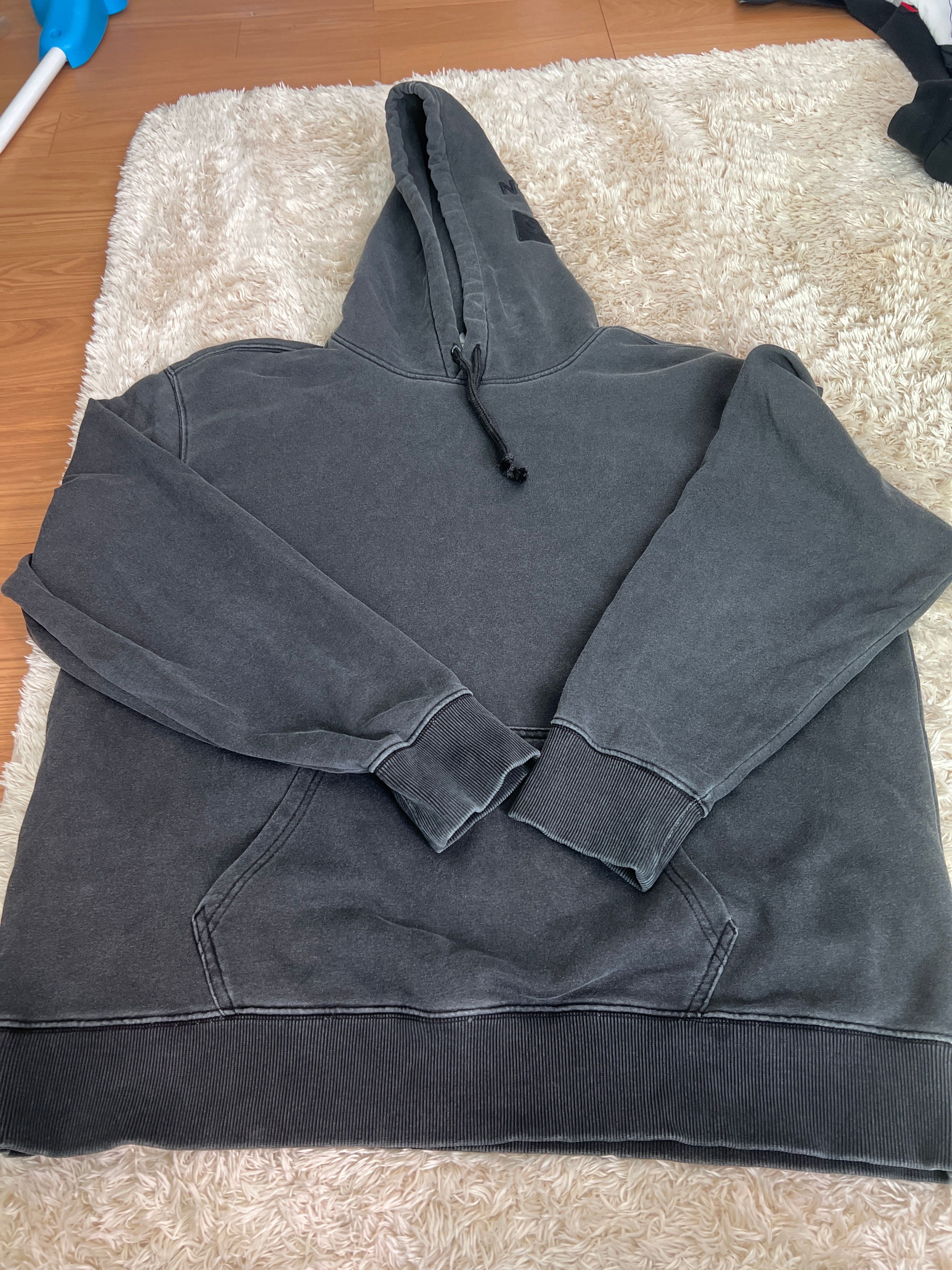 Supreme x The North Face Pigment Printed Hooded Sweatshirt "Black"