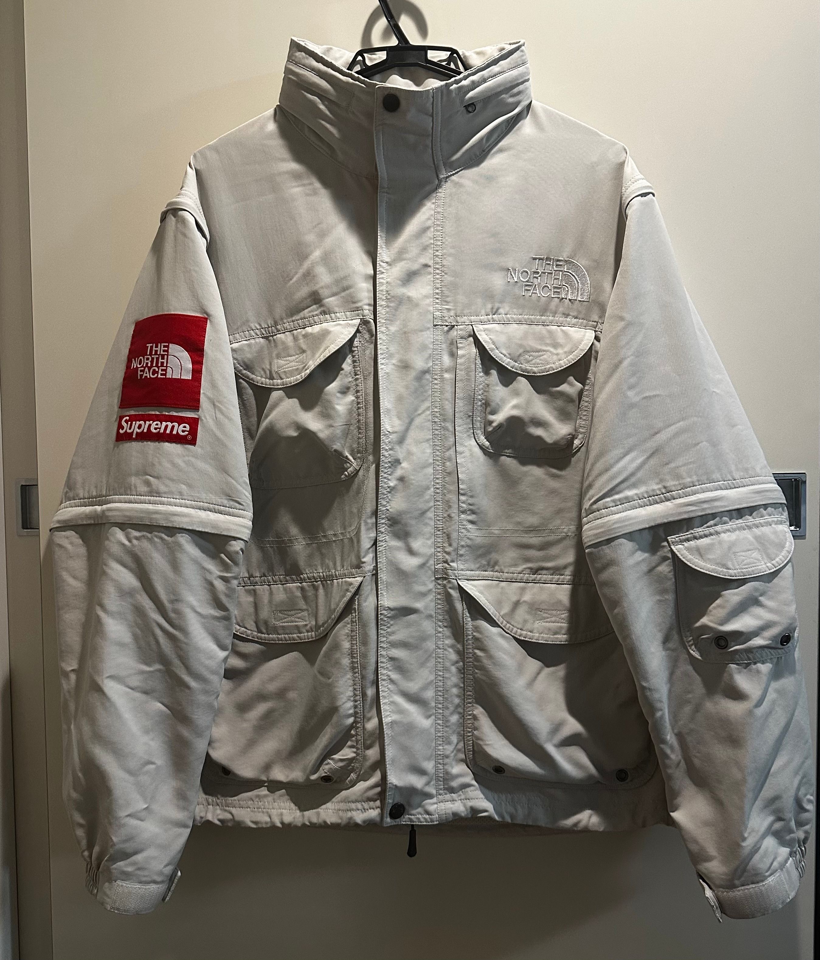 Supreme x The North Face Trekking Convertible Jacket "Moonlight  Ivory"