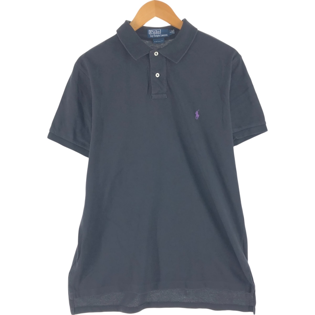 古着 ラルフローレン Ralph Lauren POLO by RALPH LAUREN CUSTOM FIT 半袖 ポロシャツ メンズL相当/eaa563886