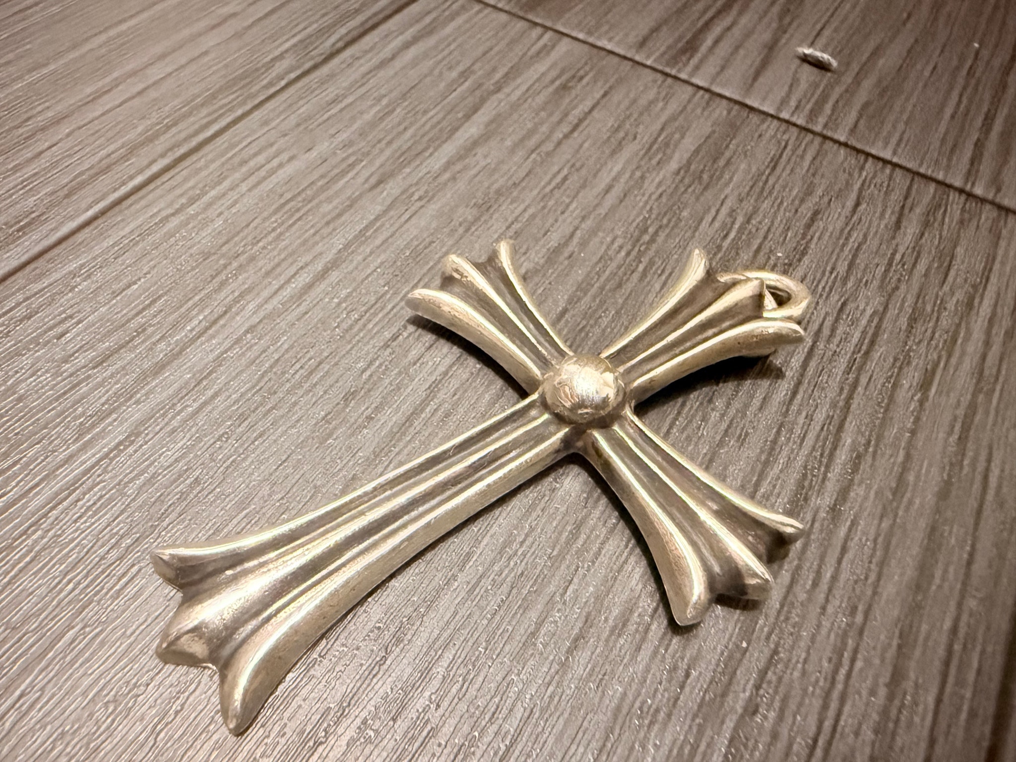 Chrome Hearts Large CH Cross Pendant "Silver"