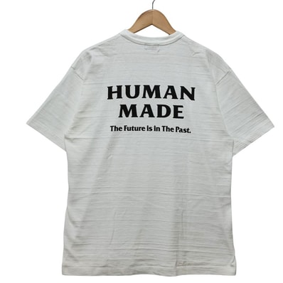 HUMAN MADE ヒューマンメイド × RED WING XX30TE001 グラフィック ロゴ プリント 半袖Tシャツ コットン ホワイト サイズXL 正規品 / 55967