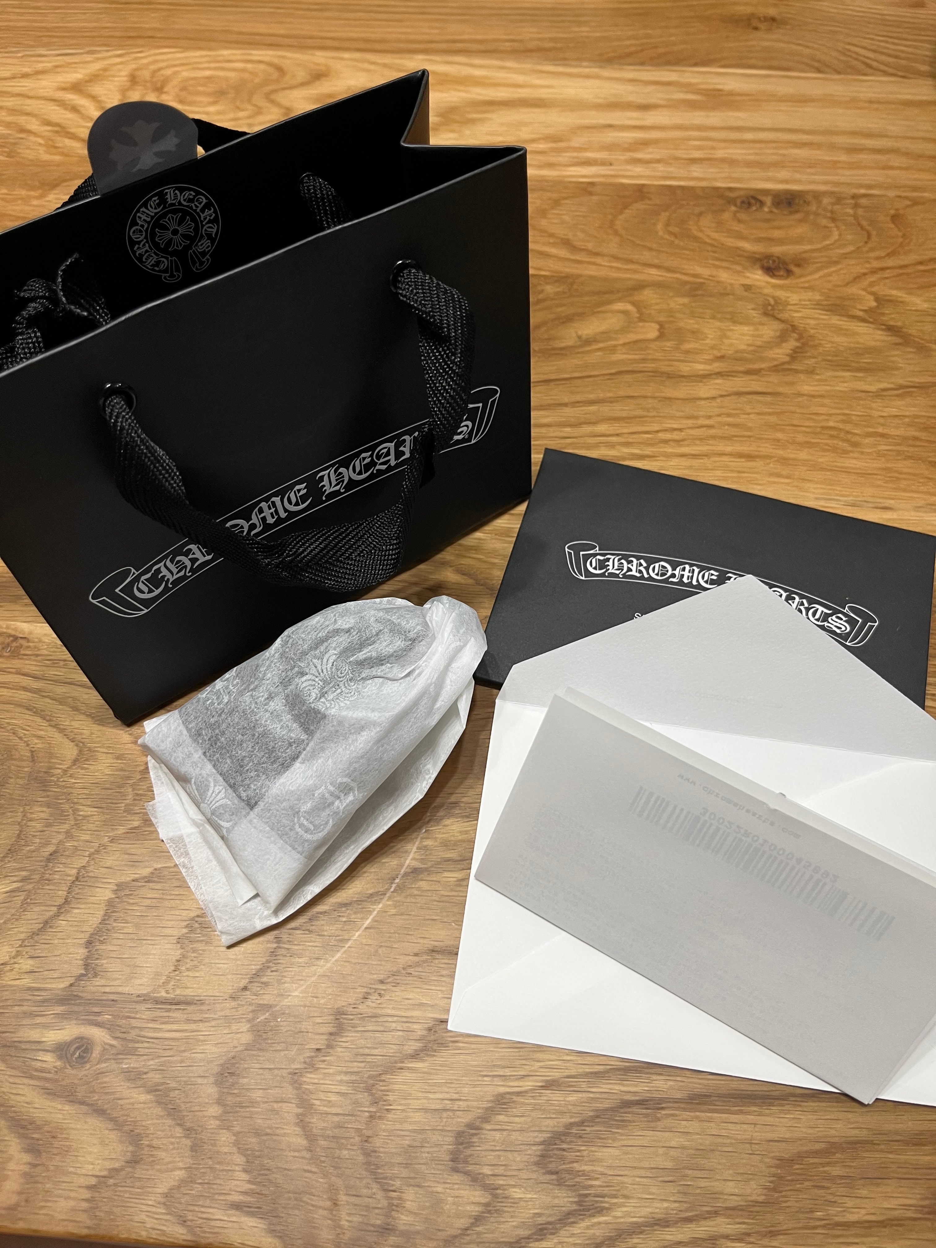 Chrome Hearts Paper Chain Necklace "Silver"
