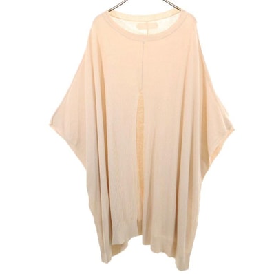 TODAYFUL トゥデイフル リネンブレンド ニット ポンチョ F ベージュ系
