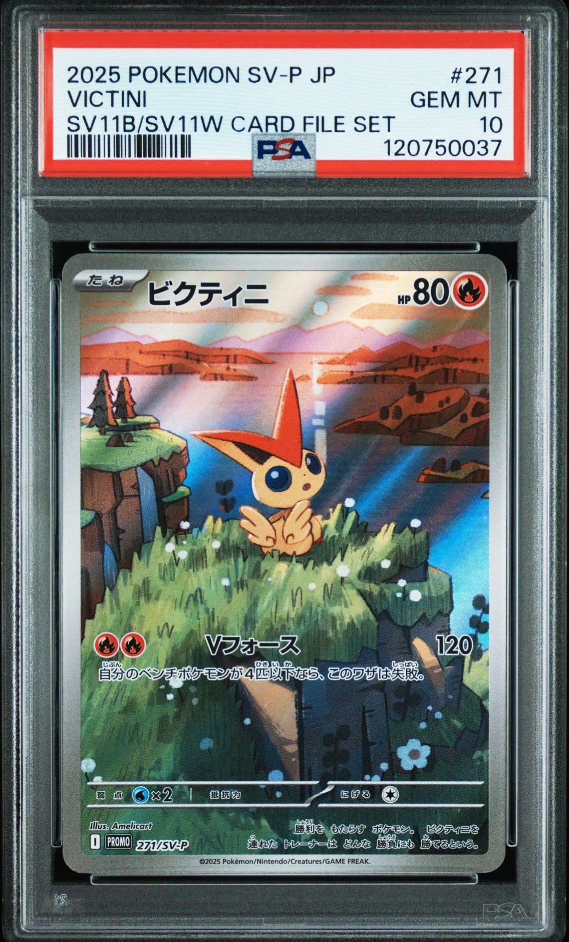 ビクティニ P [SV-P 271](カードファイルセット「ブラックボルト・ホワイトフレア」)