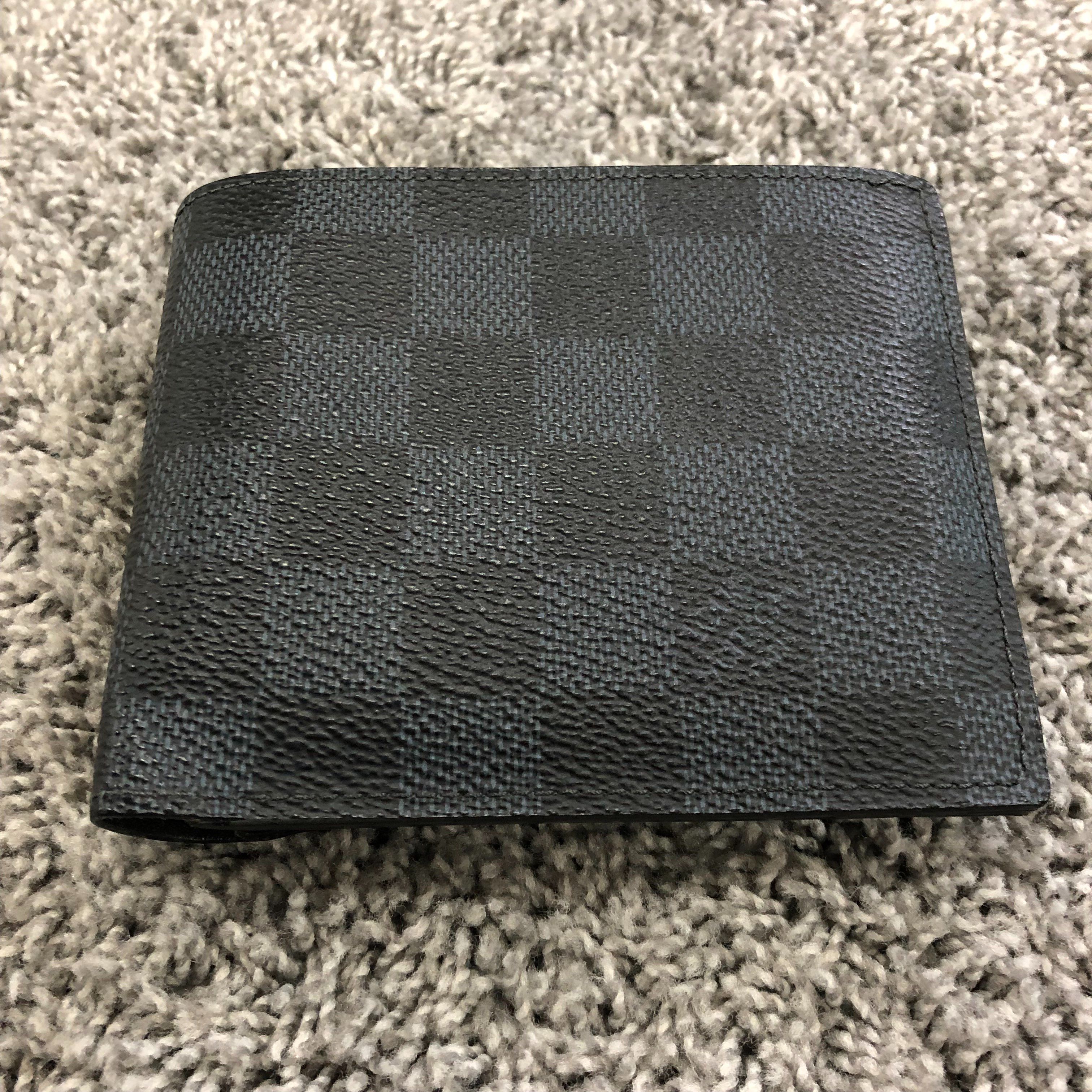 Louis Vuitton Marco Brazza Wallet NM Damier Graphite