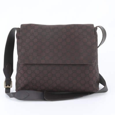 ■美品 グッチ GGナイロン 272351 ショルダーバッグ