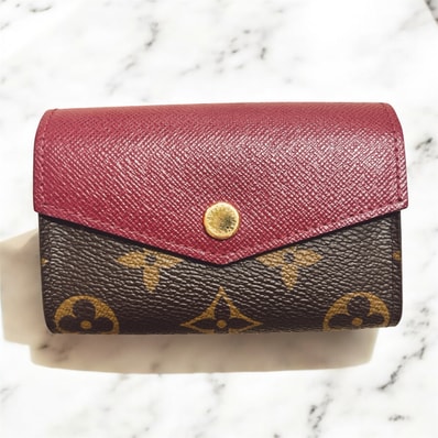 Louis Vuitton Monogram Multicartes Sarah "Fuchsia"