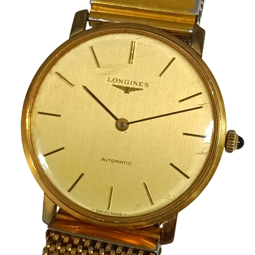 LONGINES ロンジン 自動巻き メンズ ベルト社外 腕時計 C1316
