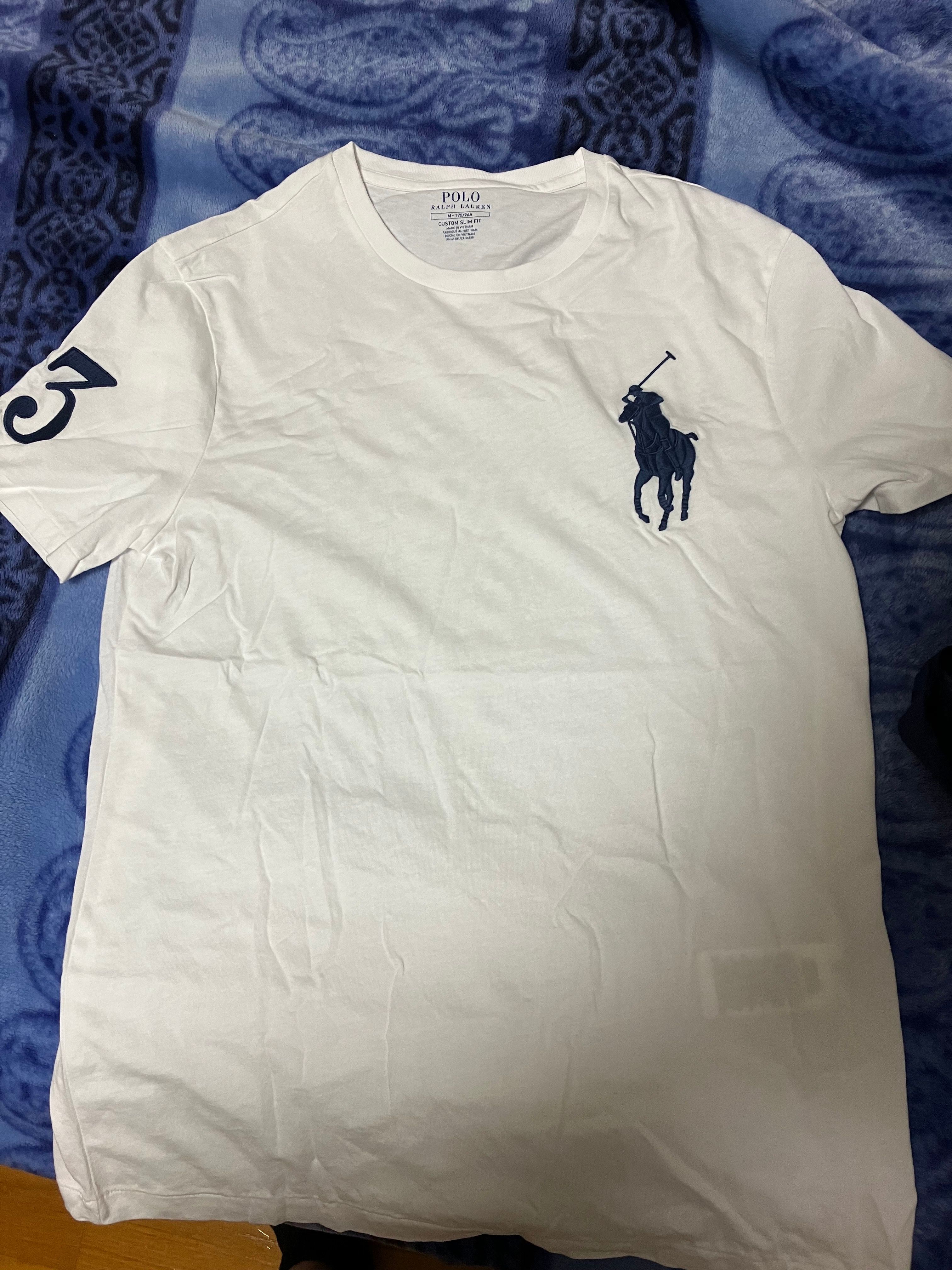 ポロ ラルフ ローレン エンド 'バロック' ポロ ロゴ Tシャツ "ブラックレイヴン"