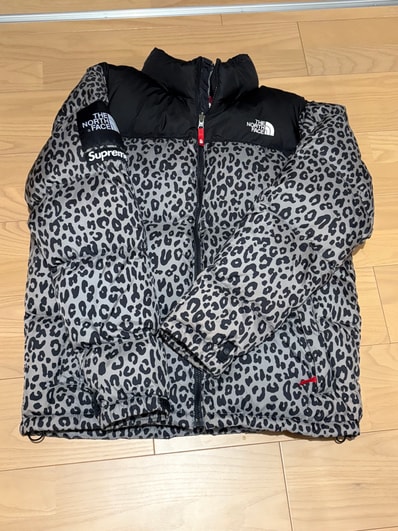 Supreme The North Face Nuptse Down Jacket "Black Leopard"