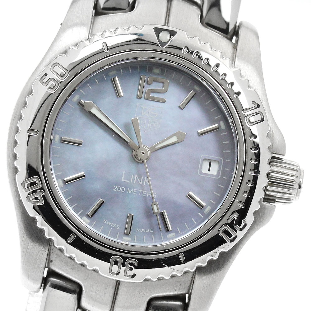 ☆良品  タグホイヤー リンク デイト WT141G レディース 【中古】