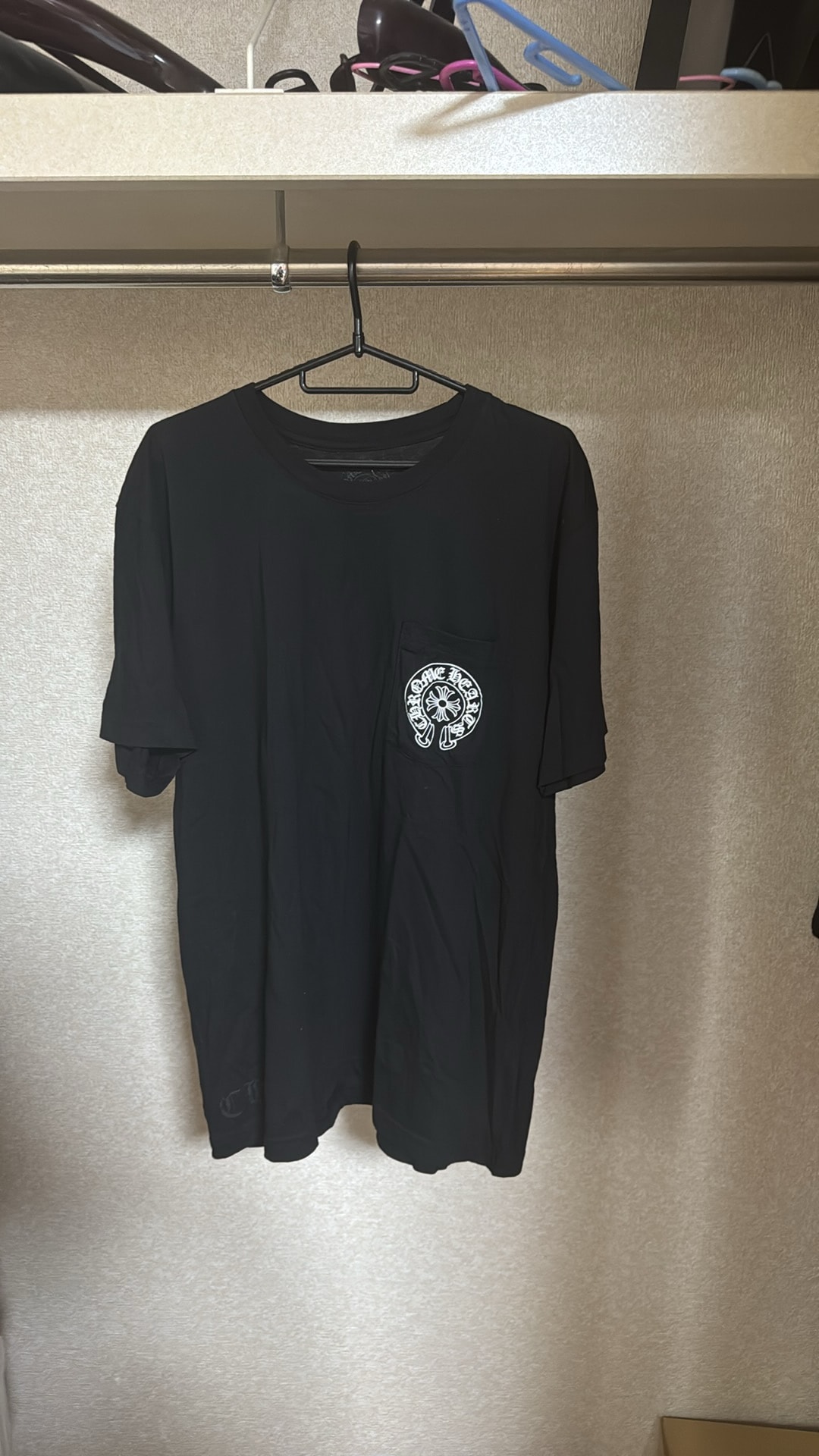 Chrome Hearts Horse Shoe Logo Pocket T-Shirt "Black"