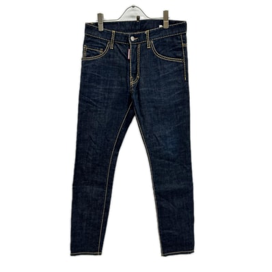 ディースクエアード 17年製 S74LB0153 インディゴ SKATER JEAN 46