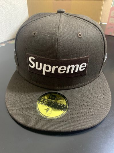 Supreme No Comp Box Logo New Era "Brown"